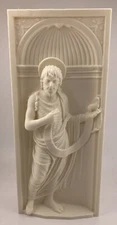 ANDREA BREGNO RENAISSANCE SCULPTURE JOHN THE BAPTIST 9.8 INCH/250 MM