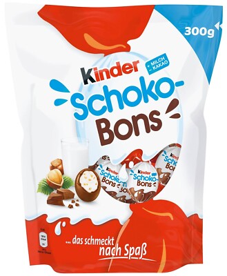 Ferrero Kinder Schoko-Bons - Schokolade Schokobons - 300g