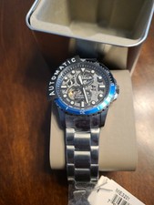 Fossil Fb-01 ME3191 Automatic Blue Gold 