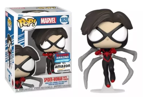 Funko Pop! Marvel: Spider-Woman Mattie Franklin #1020 exclusivo de Amazon 