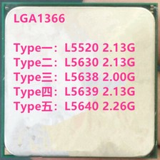 Intel Six-Cores Xeon L5520 L5630 L5638 L5639 L5640 LGA1366 Desktop CPU