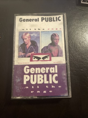 General Public- ...All The Rage (Cassette Tape) 1984 I.R.S. New Wave Tested