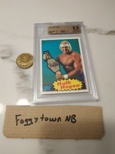1985 Topps WWF Hulk Hogan rookie card BGS 9.5
