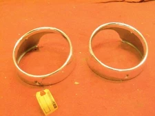 1964 Ford Galaxie Inner Headlight Trim Rings/Doors/Bezels Original OEM