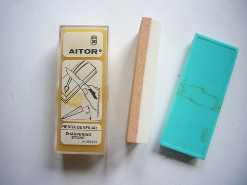 AITOR Spanien Kombi Wetzstein Vintage unbenutzt selten 80er Kunststoffbox - Bild 4 von 6
