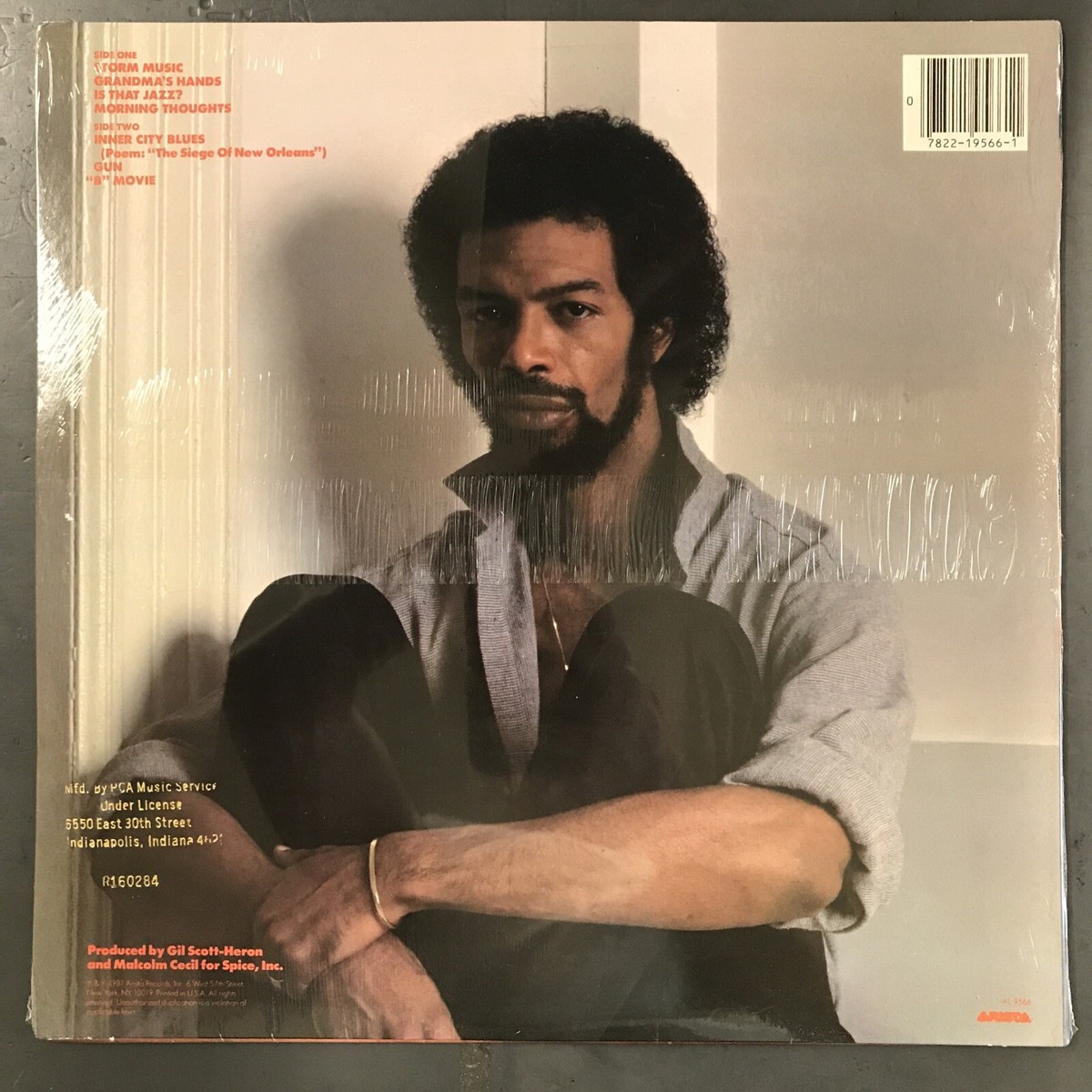 GIL SCOTT-HERON-REFLECTIONS-SEALED VINYL LP-1981-ARISTA-AL 9566