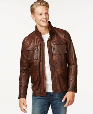 Tommy Hilfiger Men's Leather Field 