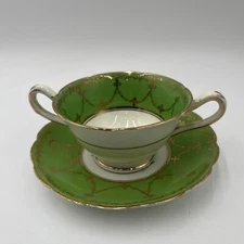 Ye Old English Grosvenor Jackson & Gosling Bone China Teacup/Sugar Bowl & Saucer