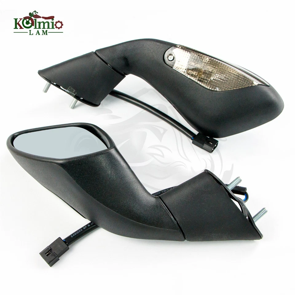 Rear View Turn Signal Mirrors Fit For Aprilia RSV4 2009-2014 - Image 3 of 4