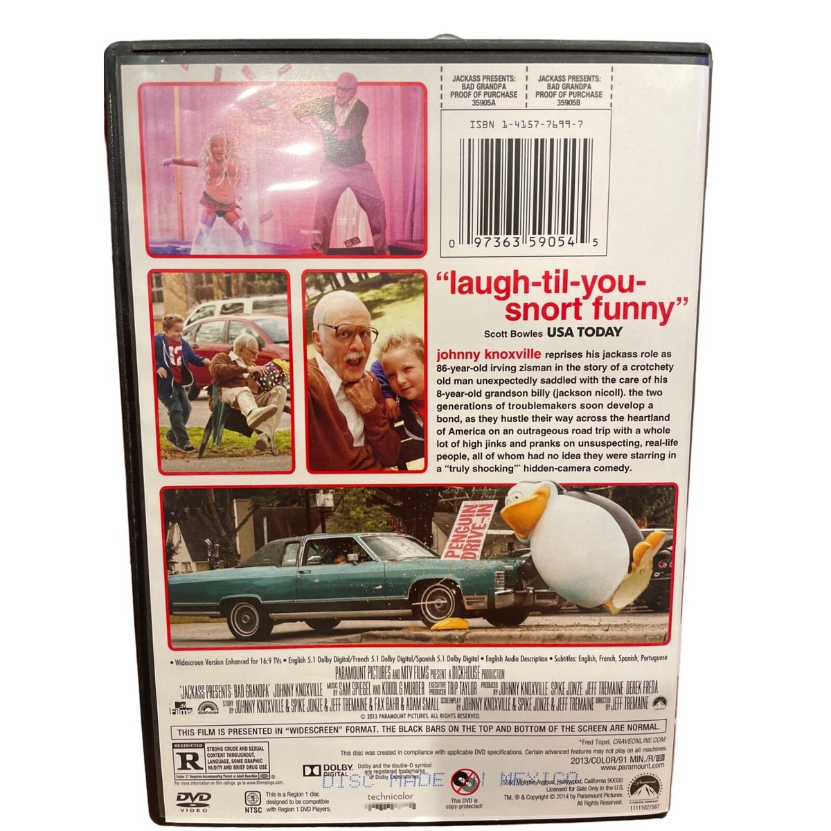 その他 Jackass Presents: Bad Grandpa [DVD] [Import] Amazon.com: Bad Grandpa : Jackson Nicoll, Spike Jonze