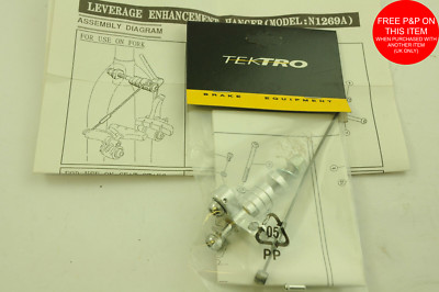 TEKTRO CANTI-LEVER BREMSKRAFTVERSTÄRKER FÜR VORDERGABEL MOUNTAINBIKE ETC SILBER