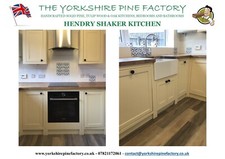 Handmade Bespoke Solid Pine Made to Measure Kitchen - SHAKER HENDRY