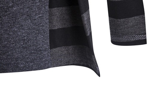 Maglione da uomo casual giacca a maglia cardigan colletto vestibilità sciolta top cappotto outwear - Foto 4 di 10