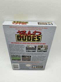 Bad Dudes (1988) NES Nintendo Complete CIB Rare Nice!