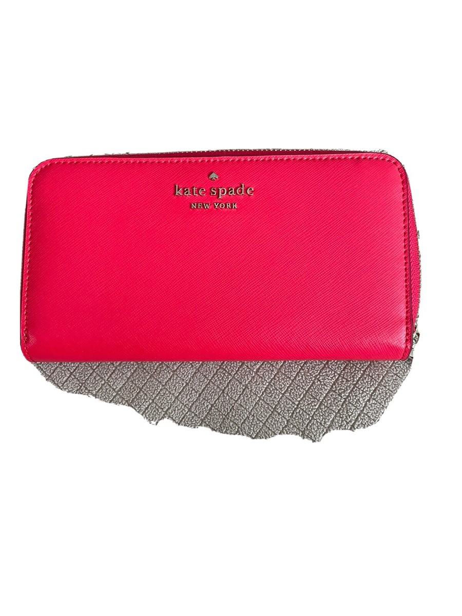 BNWT Kate Spade STACI Leather Continental Zip Around Wallet  display picture 3