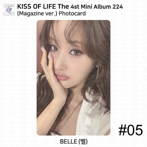 KISS OF LIFE 4th Mini Album 224 Magazine Keychain Digipack Official Photocard - Picture 15 of 63