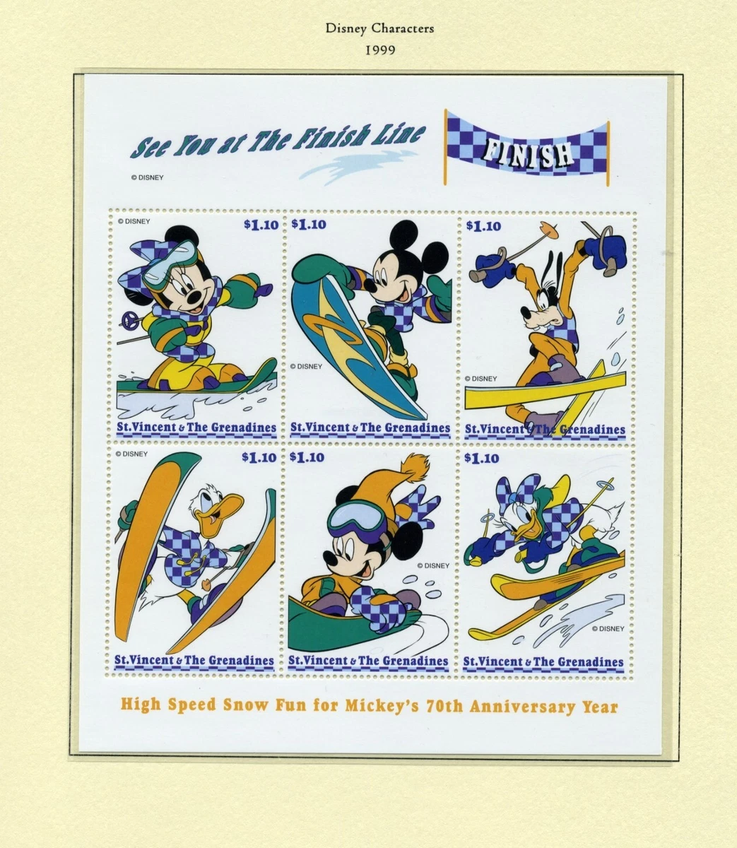 Disney St Vincentian Stamps for sale | eBay
