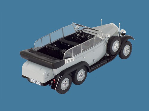ICM 24011 Escala Modelo Kit 1:24 Tipo G4 1935 Producción Segunda Guerra Mundial Coche Personal Alemán - Imagen 18 de 20