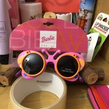 Occhiali da sole Barbie bambini bambina 100% protezione UV stile rosa farfalla