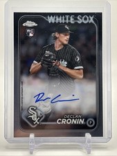 2024 Topps Chrome Rookie Autographs Declan Cronin #RA-DCR SP Chicago White Sox