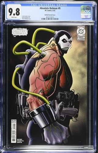 Absolute Batman #9 Brian Bolland Variant Cover (Intro Absolute Bane) - CGC 9.8