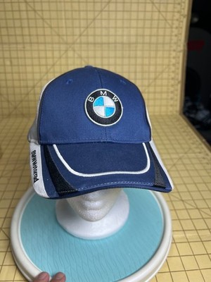 BMW Motorrad Blue & White Baseball Cap Adjustable Embroidered Logo Classic Style
