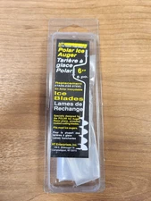 HT Ice Fishing 6" Polar Ice Auger Replacement Blades - Blade Set - PARB-6 NEW