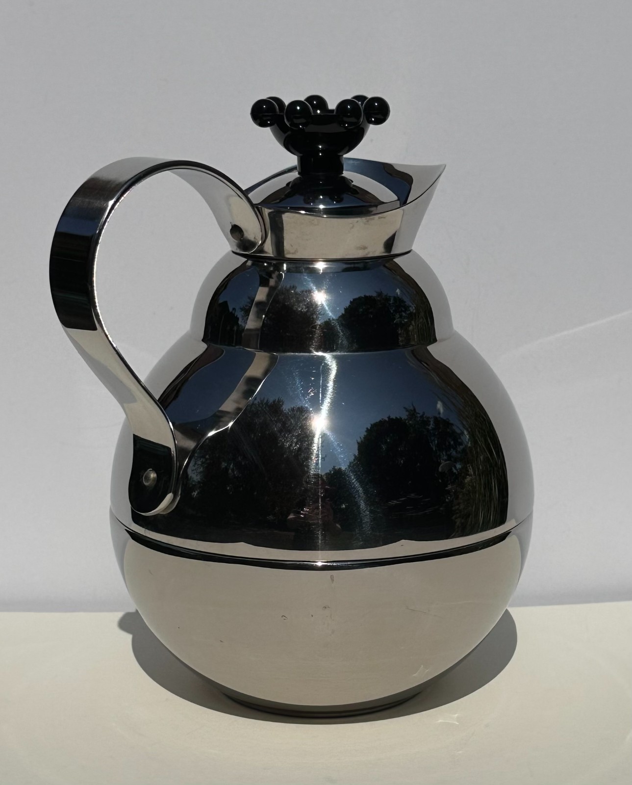 WMF Stainless Steel Thermo Plus Glass Lined Coffee Pot Modern Germany