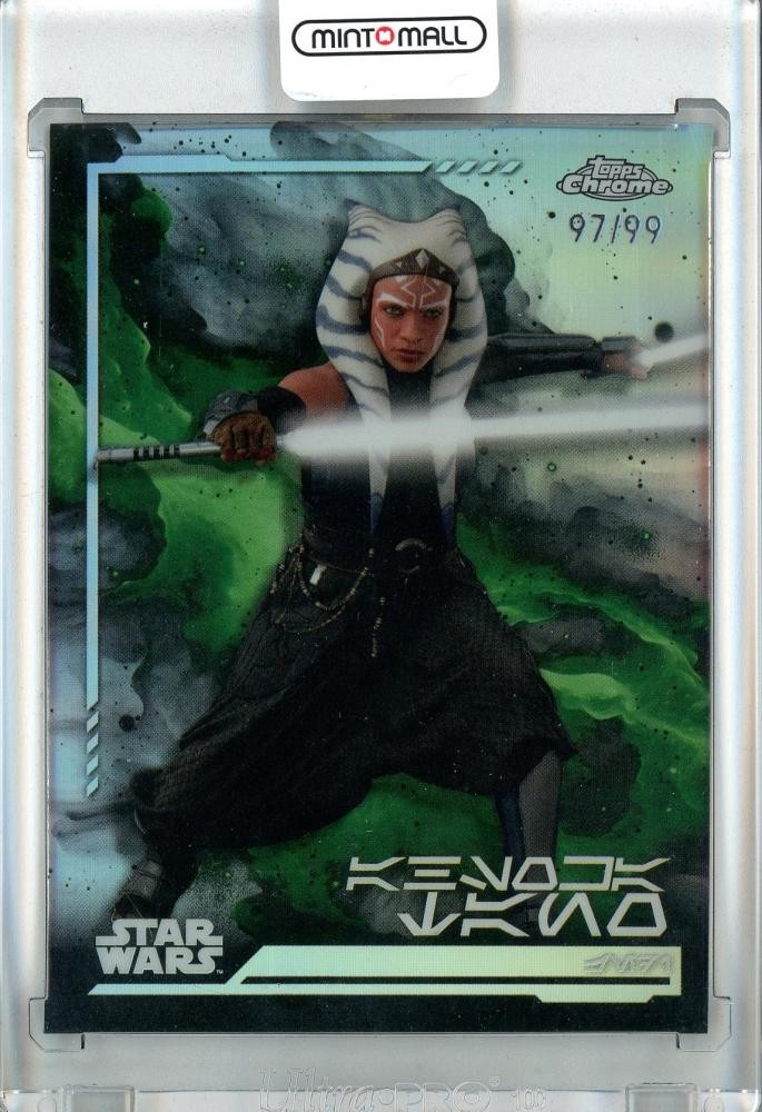 2024 Topps Chrome Star Wars Ahsoka Tano Base/Aurebesh Variations/ 1 97/99