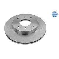 Meyle 2X Bremsscheibe Vorne Ø257 Mm BelüFtet FüR Nissan Almera II Hatchback N16