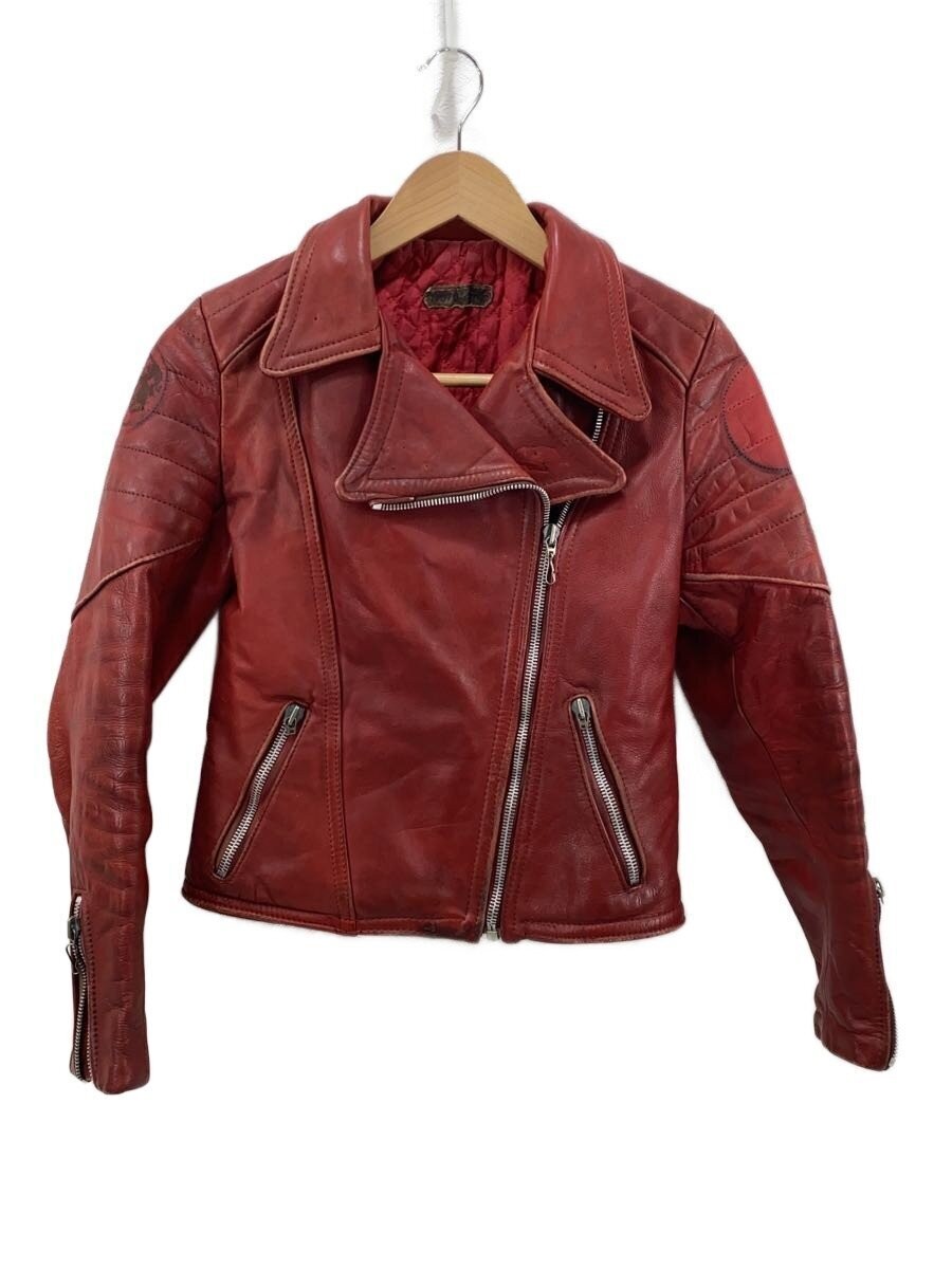 Double Riders Jacket/-/Leather/Red 3568 3568