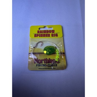Northland Fishing Tackle Rainbow Spinner Rig Yellow Rainbow New