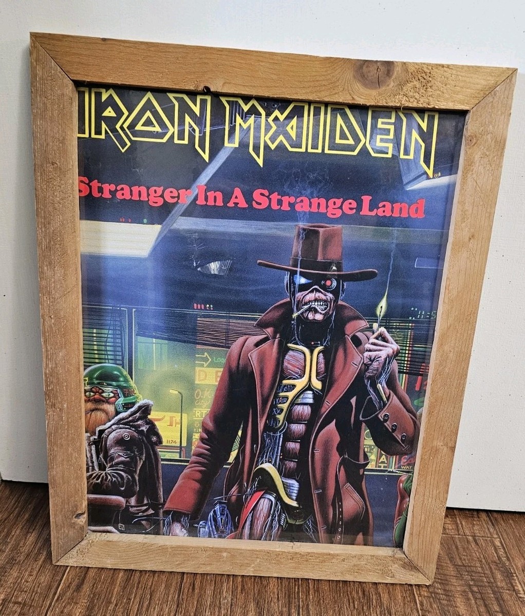 【ポスター付】アイアン•メイデン／ストレンジャー•イン•ア•ストレンジ•ランド Iron Maiden - Stranger In A Strange Land