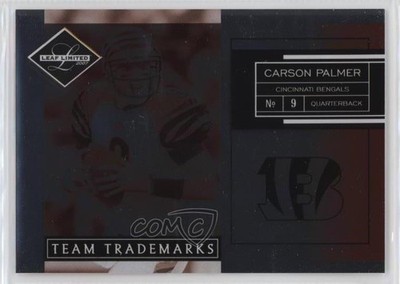 2007 Leaf Limited Team Trademarks 66/100 Carson Palmer #TT-9 4g8