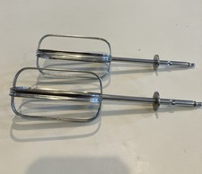 Vintage Hand Mixer Replacement Beaters Stainl...