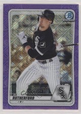 2020 Bowman Chrome Mega Box Purple Mojo Refractor /250 Blake Rutherford 0qc2