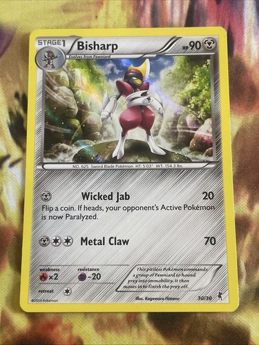 Bisharp 30/30 XY Trainer Kit: Bisharp & Wigglytuff Holo Promo