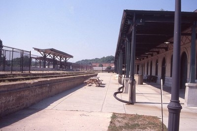BR ORIG DIA EHEMALIGE SÜDBAHN / JETZT NS DEPOTSZENE - DANVILLE VA 1999