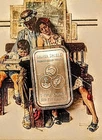 1 oz Fine Silver Bar Prosperity