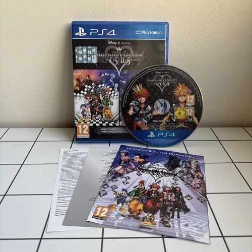 KINGDOM HEARTS HD 1.5 + 2.5 ReMIX PAL PlayStation 4 Complete Tested PS4