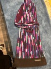 Vintage Screamer Fleece Scarf Retro 90s Ski Snowboard Winter Neon Colorful — photo 3