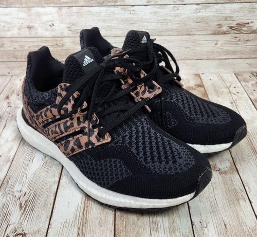 Scarpe sneakers Adidas Ultraboost 5.0 DNA donna 7 nere stampa animalier HP9558 - Foto 2 di 10