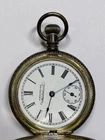 Antique Waltham Coin Silver Pocket Watch, Doesn't Run, No Crystal (39-#48)