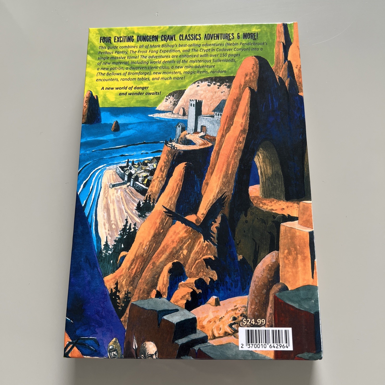 Purple Sorcerer Games RPG Sullenlands Adventure Omnibus and Guide VG+/NM