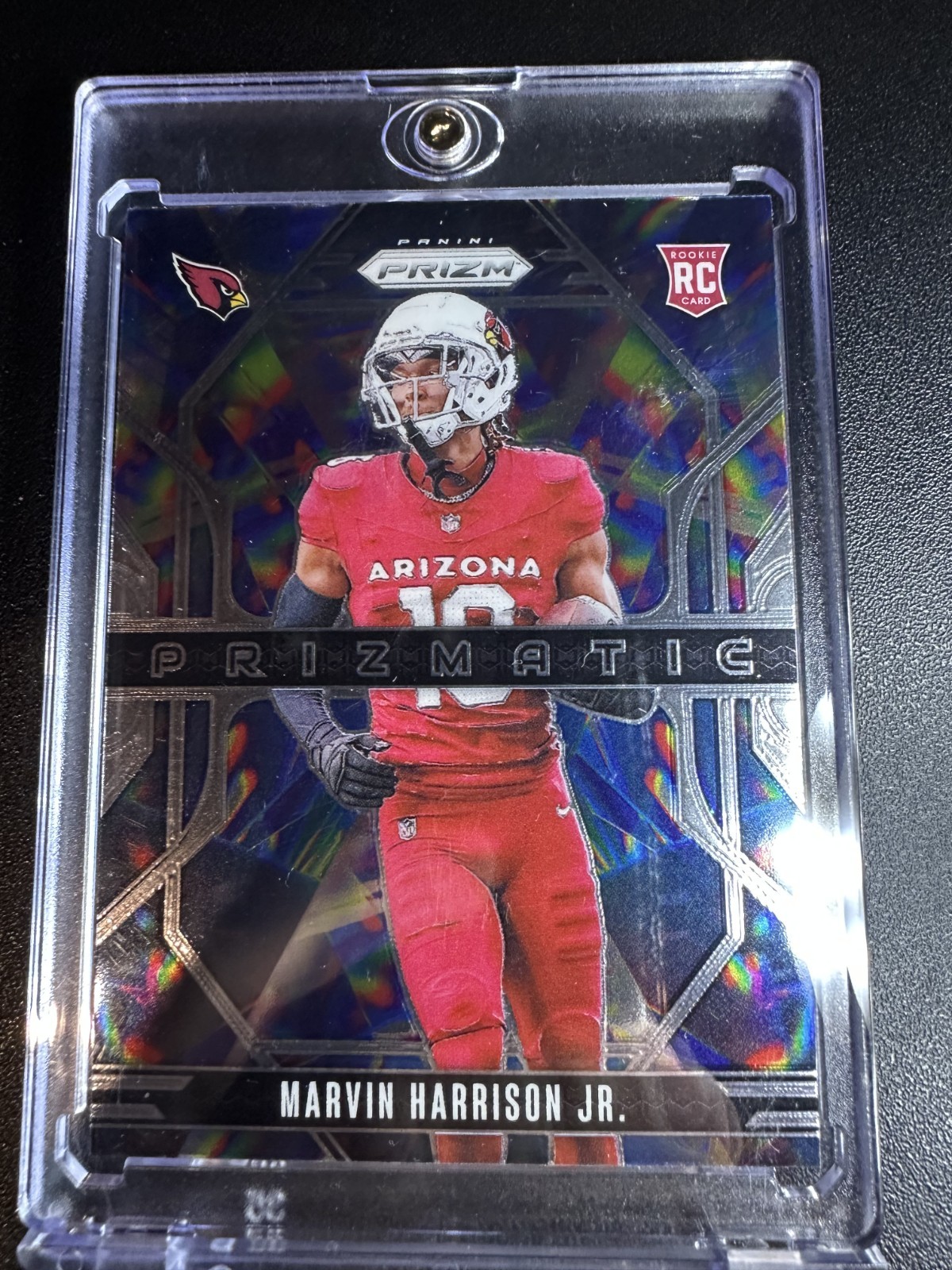 2024 Panini Prizm - Prizmatic Marvin Harrison Jr. #12 Green Prizm (RC) Cardinals