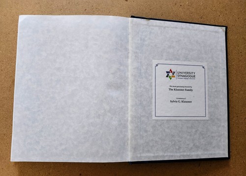 2007 Mishkan T'Filah 2X A Reform Siddur/Shabbat & 1X Reform Siddur - Bild 3 von 10