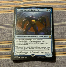 Wizards of the Coast MTG Krang, the All-Powerful 0013 Foil Rare Blue