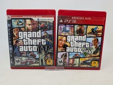 PS3 GAME LOT - Grand Theft Auto IV, Grand Theft Auto V