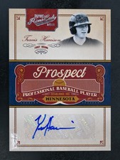 2011 Panini Prime Cuts #TH Travis Harrison /299 Prospect Signatures Twins