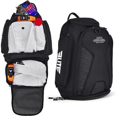 Elite Sports MMA, BJJ, Boxing Gear Backpack Jiu Jitsu Gym Duffel Bag 